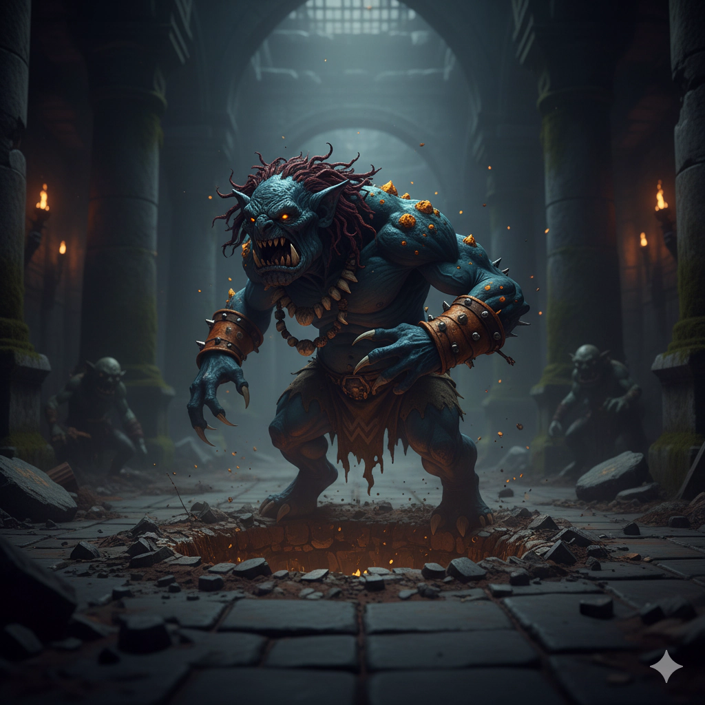 Deep Troll Earth Mage