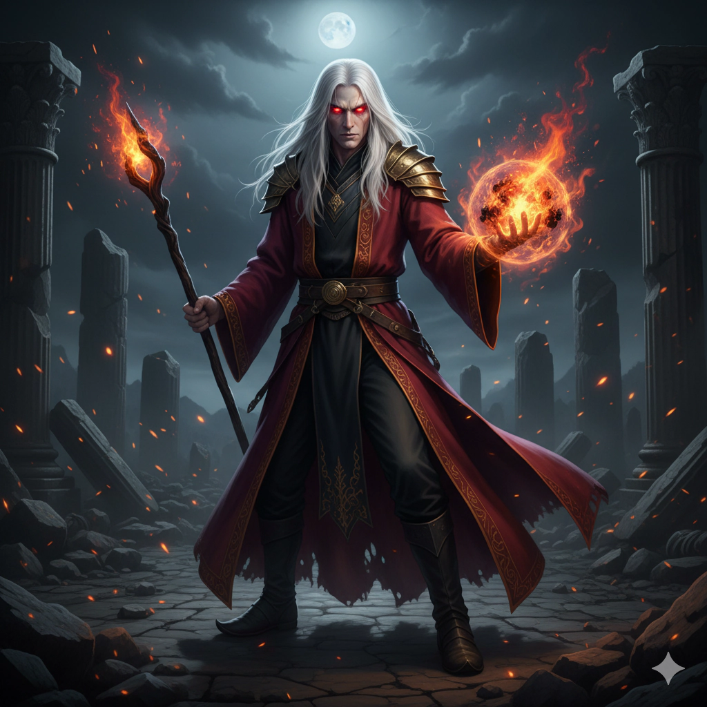 Deep Elf Pyromancer