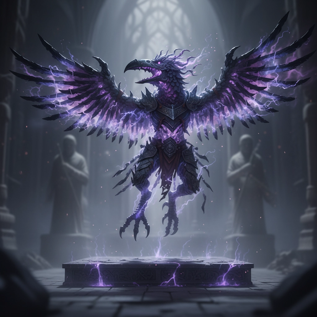 Air Elementalist Statue